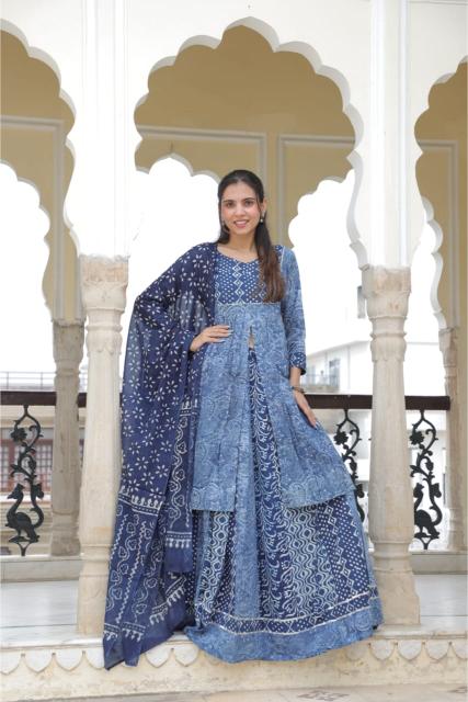Indigo Nation Lehenga Set