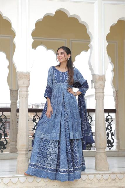 Indigo Nation Lehenga Set