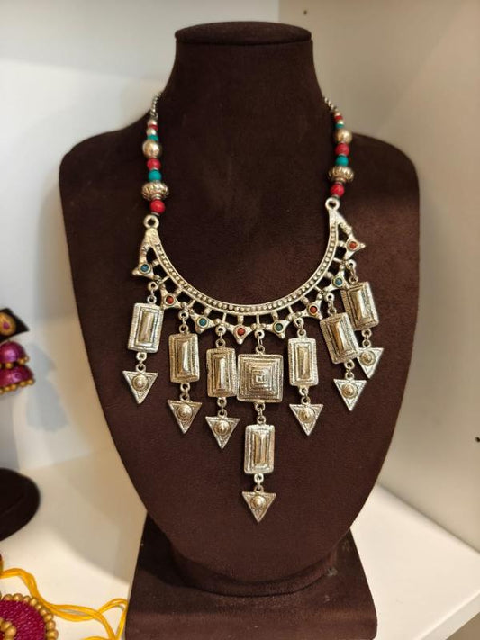 Ranga Chakra's Aztec Bead Necklace