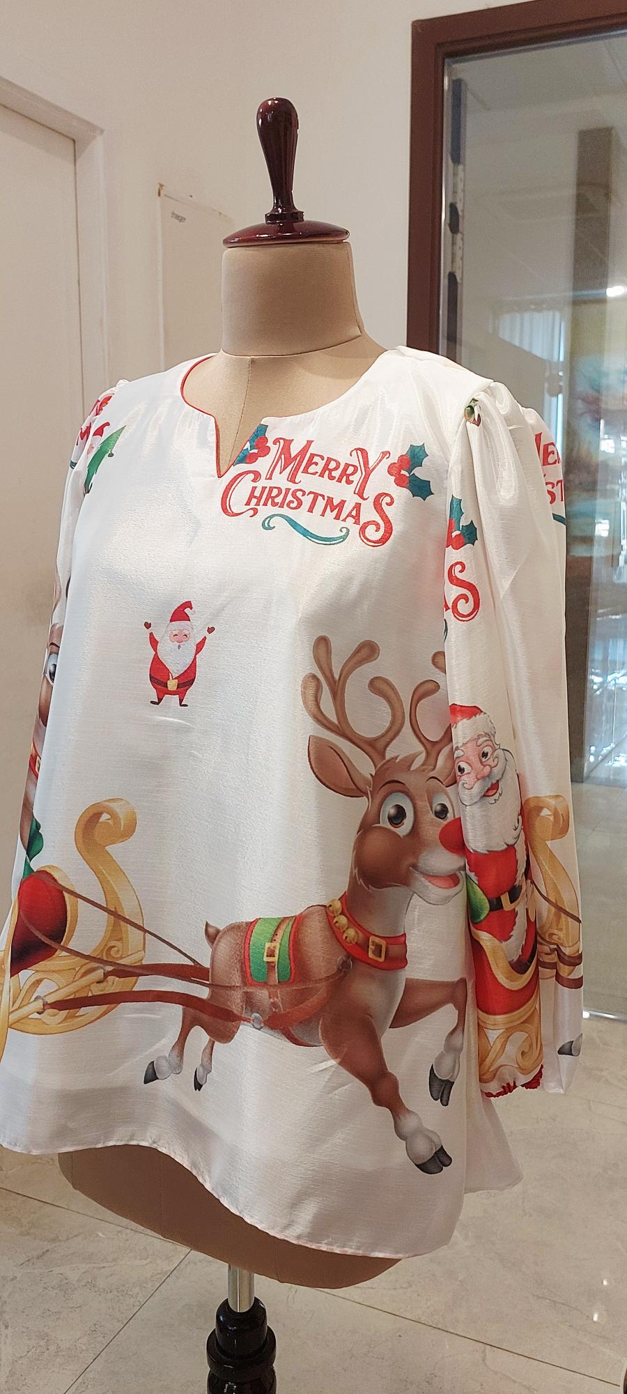 Christmas Tunic Top