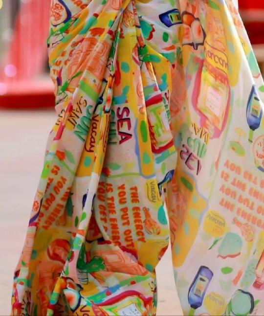 Vacay Resort Quirky Saree