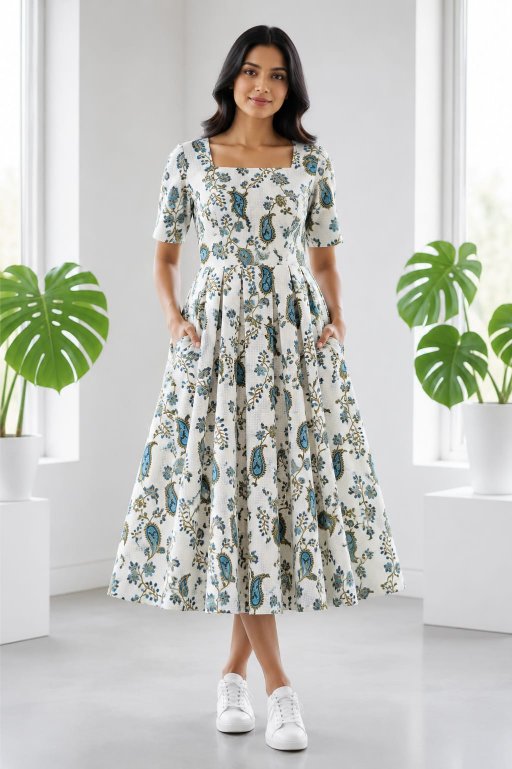 Paisley Botanicals Cotton dress
