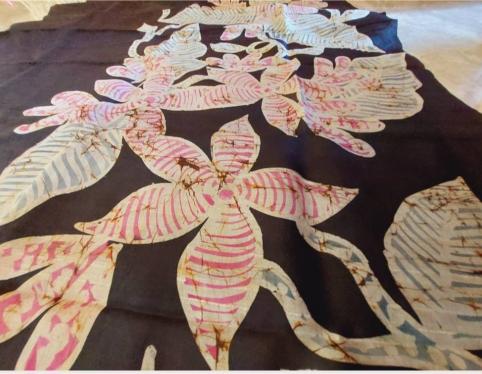 Batik silk saree, Batik sarees, Abstract Batik sarees