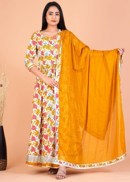 Chrome yellow Lehenga set