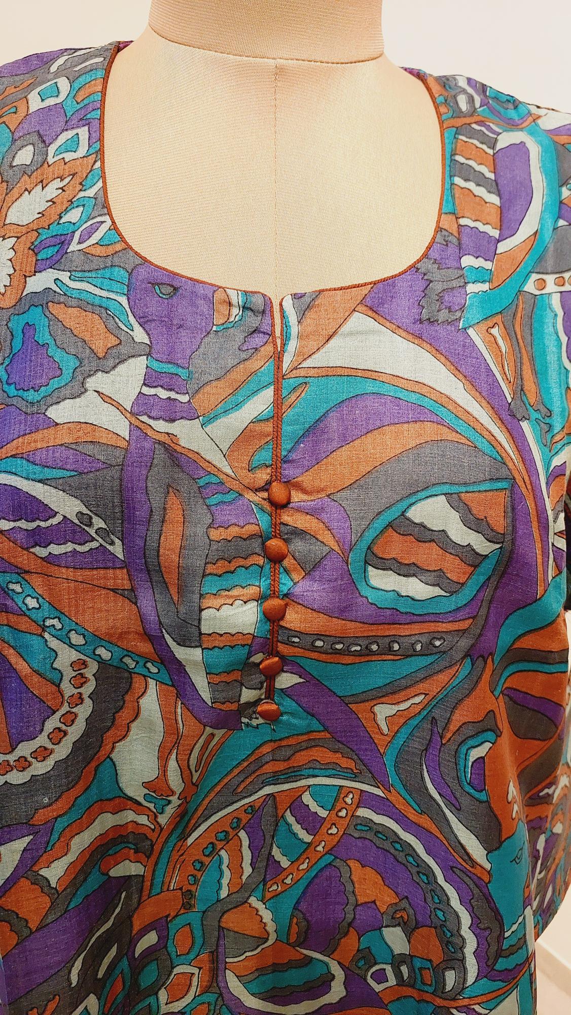 Handpainted Tussar Kurti, Handpainted Tussar Silk Kurtis, Tussar Silk Kurta, Tussar Kurtis, Formal Wear Kurtas, Ethnic Silk Kurtas, Tussar Kurtis, Tussar Kurtas
