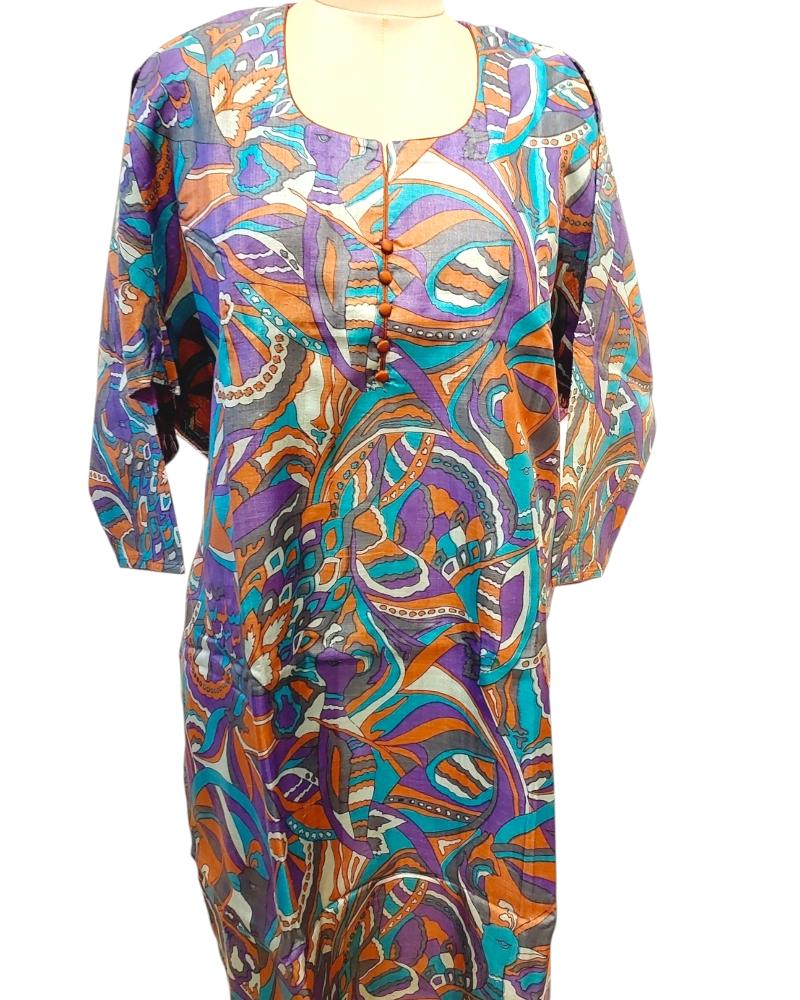 Handpainted Tussar Silk Kurti , Handpainted Tussar Silk Kurtis, Tussar Silk Kurta, Tussar Kurtis, Formal Wear Kurtas, Ethnic Silk Kurtas, Tussar Kurtis, Tussar Kurtas