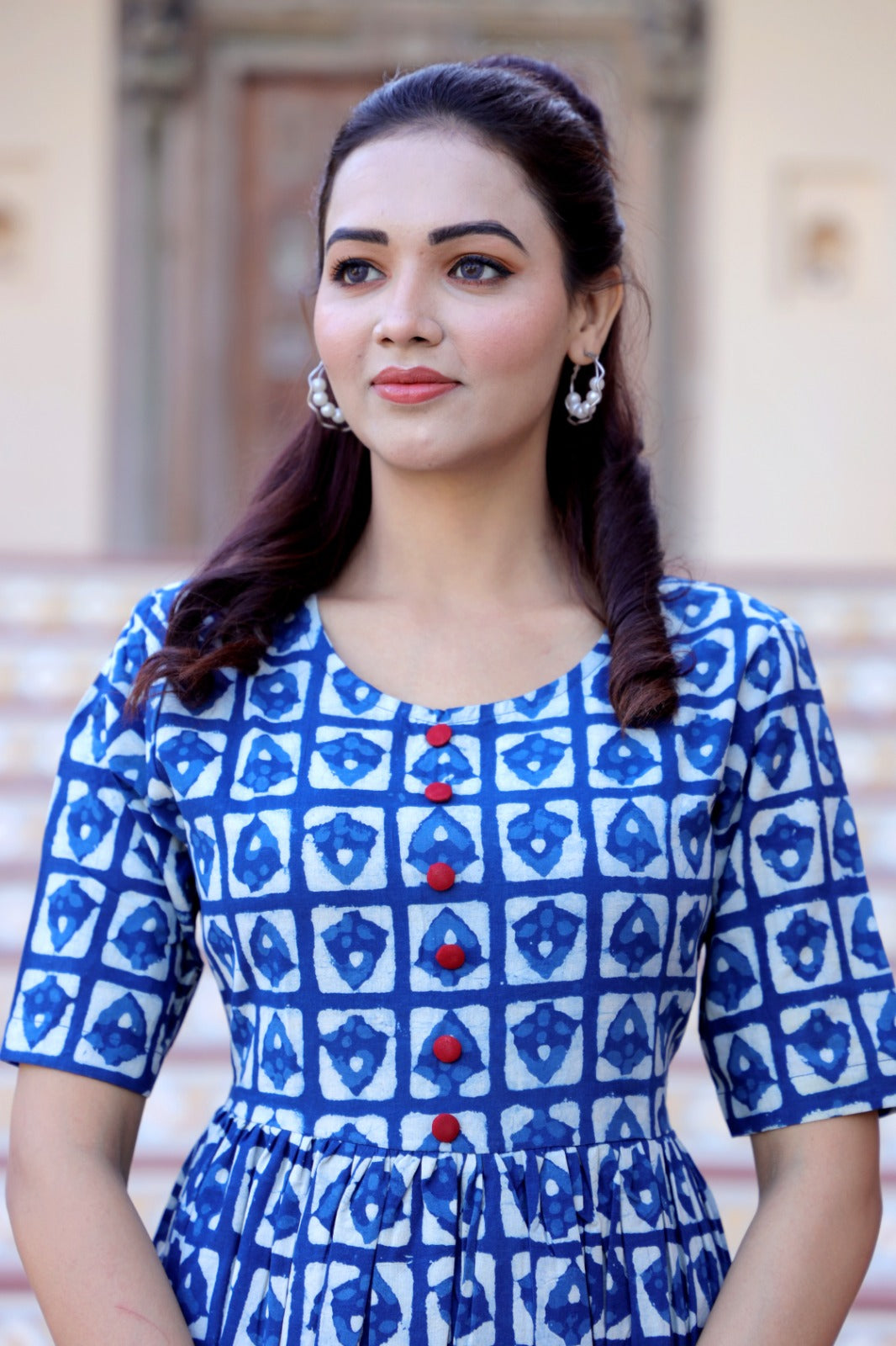 summer dress, hyderabad dress style