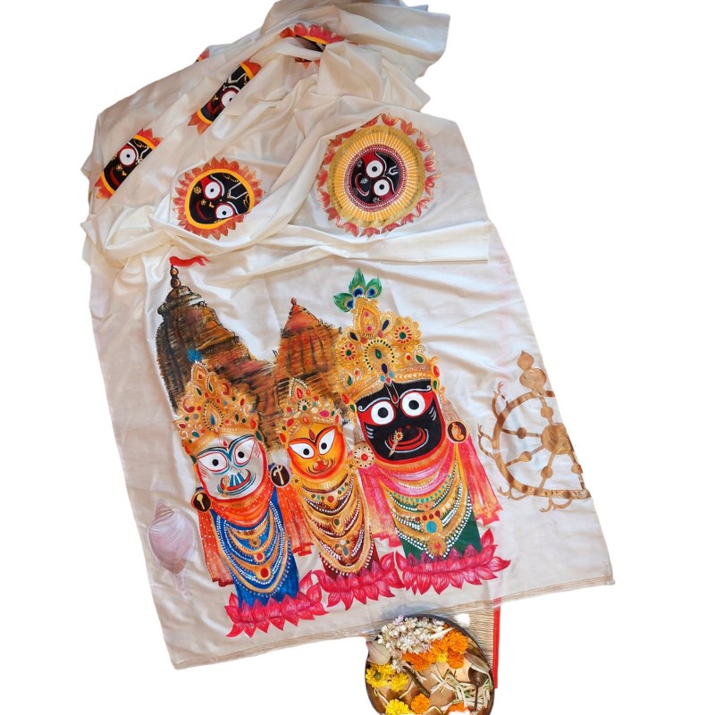 jagannath saree, rath yatra saree