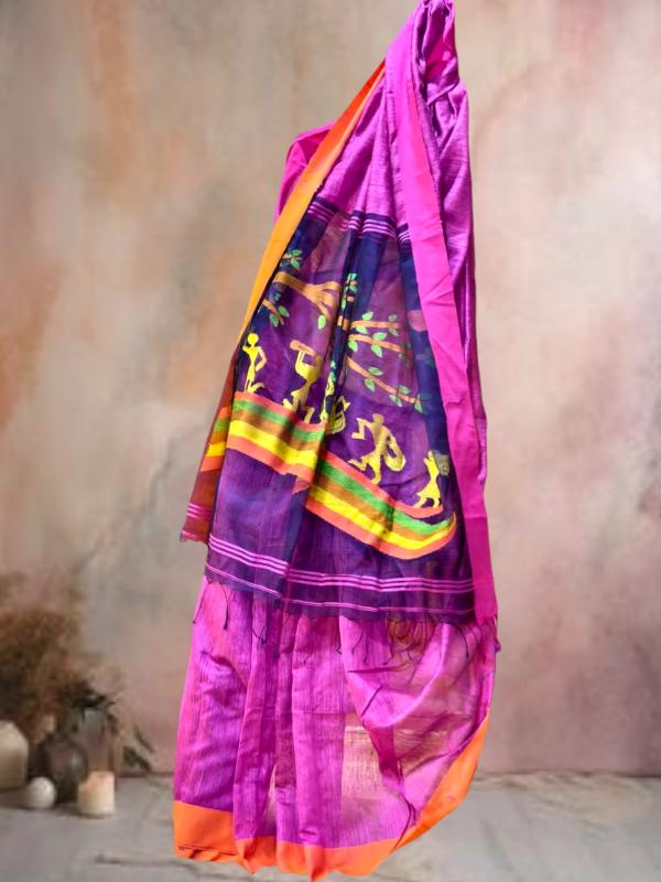 Linen Jamdani Saree,  Designer silk sarees