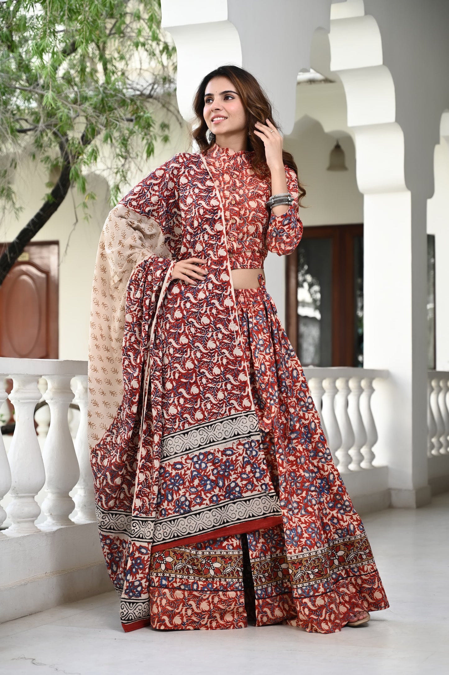 Mul cotton Lehenga , Cotton_Lehenga_for_Navratri