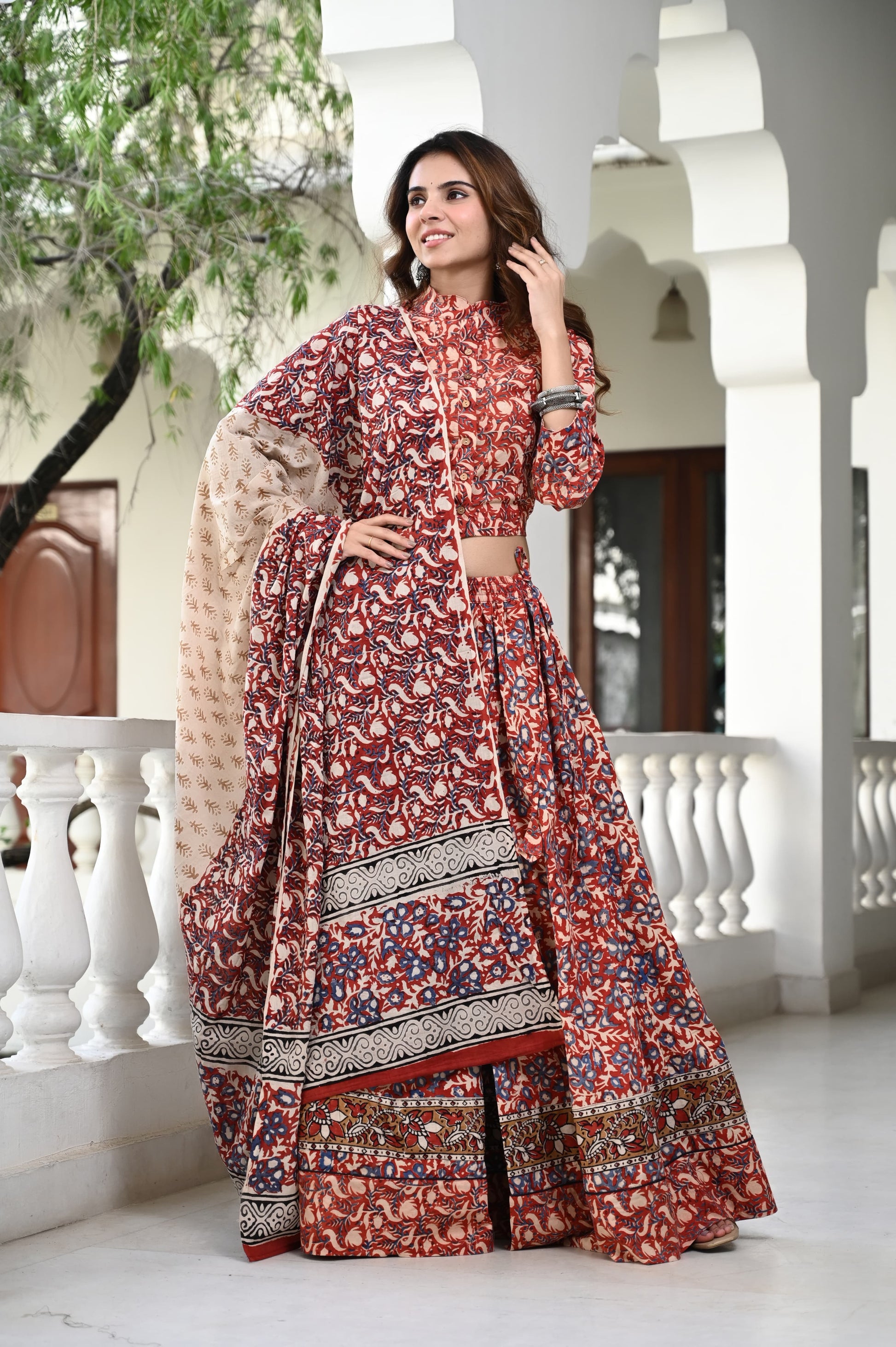 Mul cotton Lehenga , Cotton_Lehenga_for_Navratri