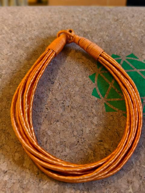 Neon Silk cord Necklace