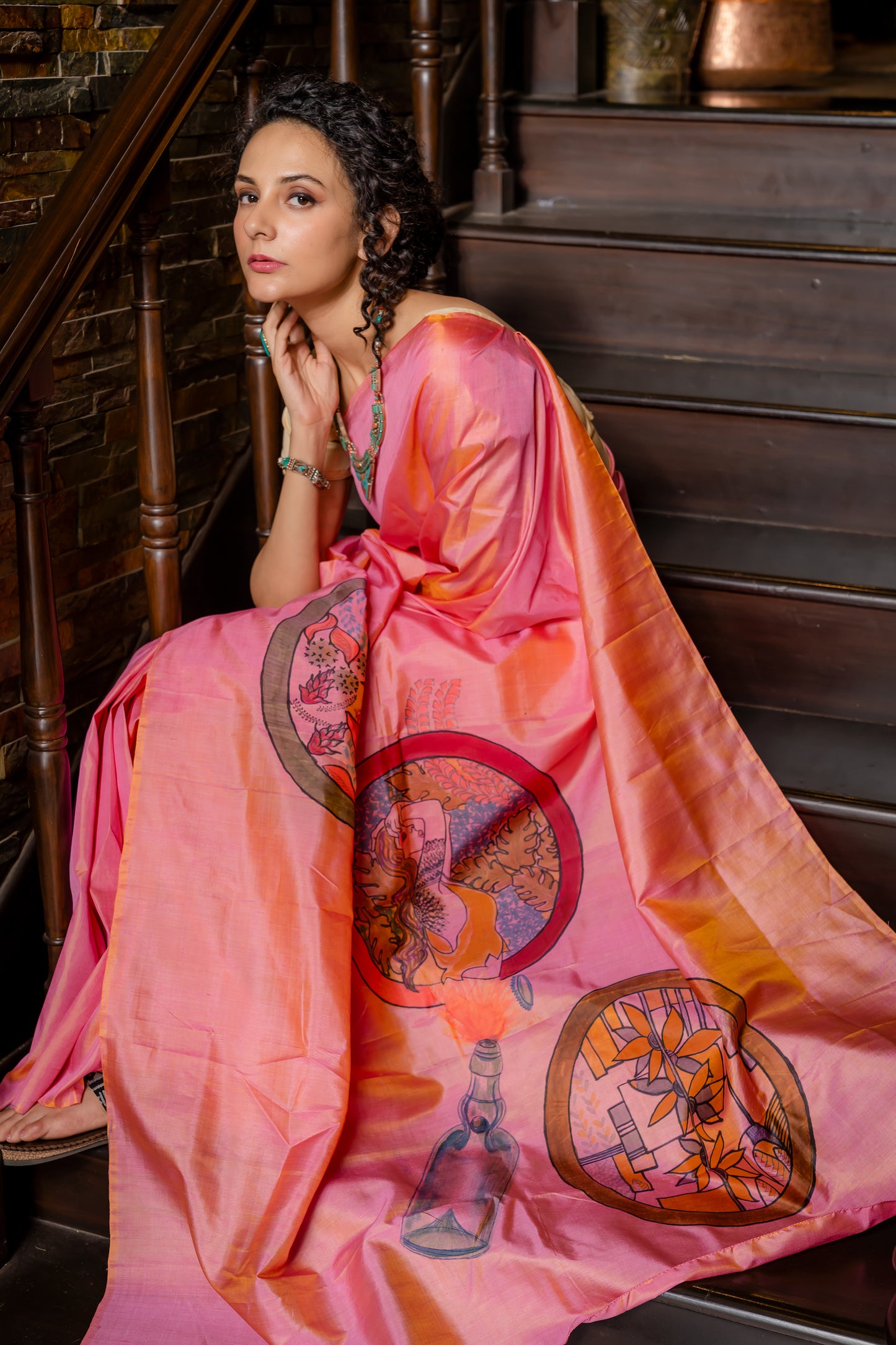 painted sarees, hand painting sarees, painting sarees online, hand painted floral sarees, painting saree, floral hand painted saree, painted saree, designer hand painted sarees, hand painted sarees india, hand painted silk sarees, Concept saree