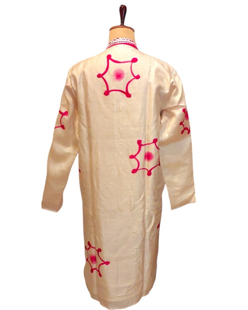 Pichwai Mens kurta, pichwai painting kurta for men