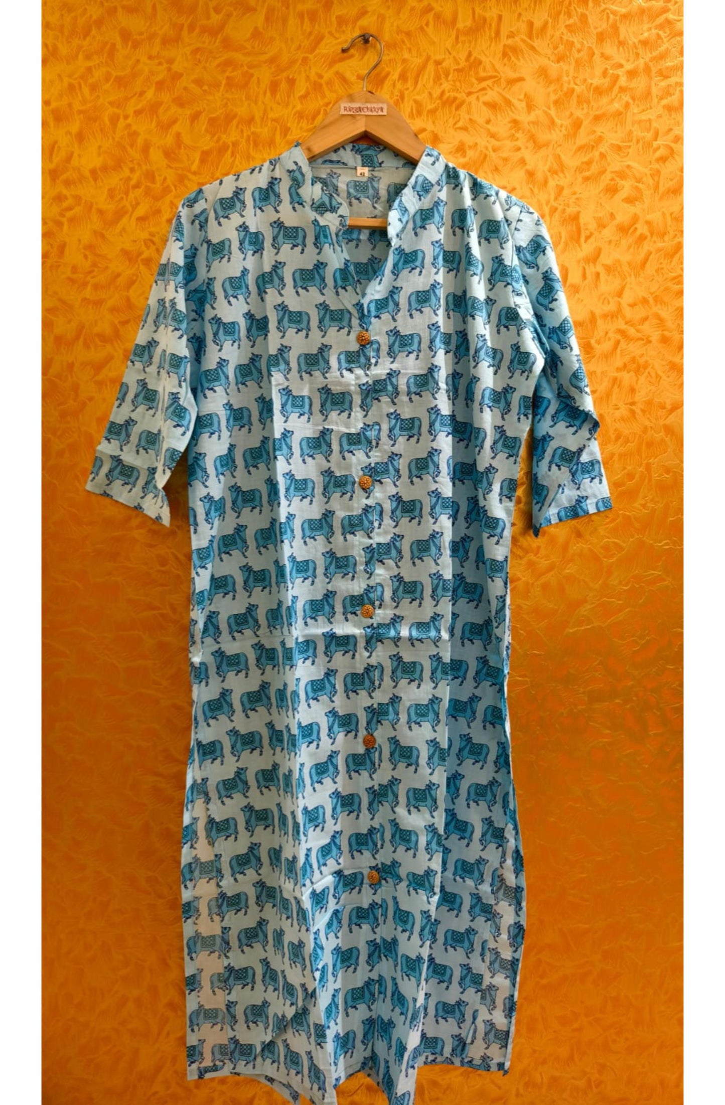 Pichwai cotton Kurta