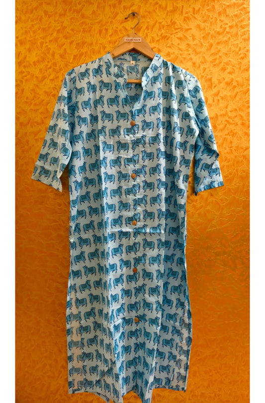 Pichwai cotton Kurta