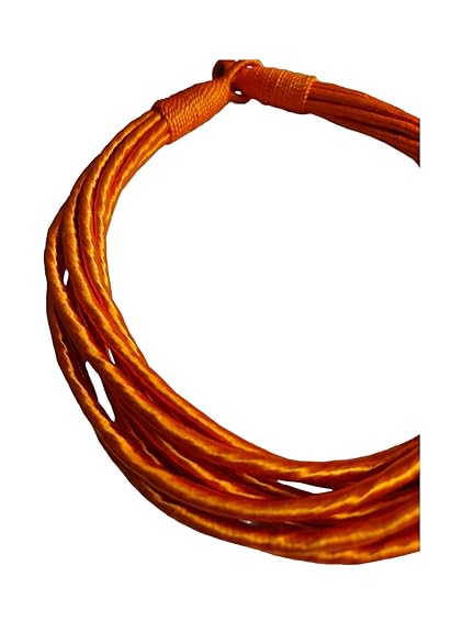 Neon Silk cord Necklace