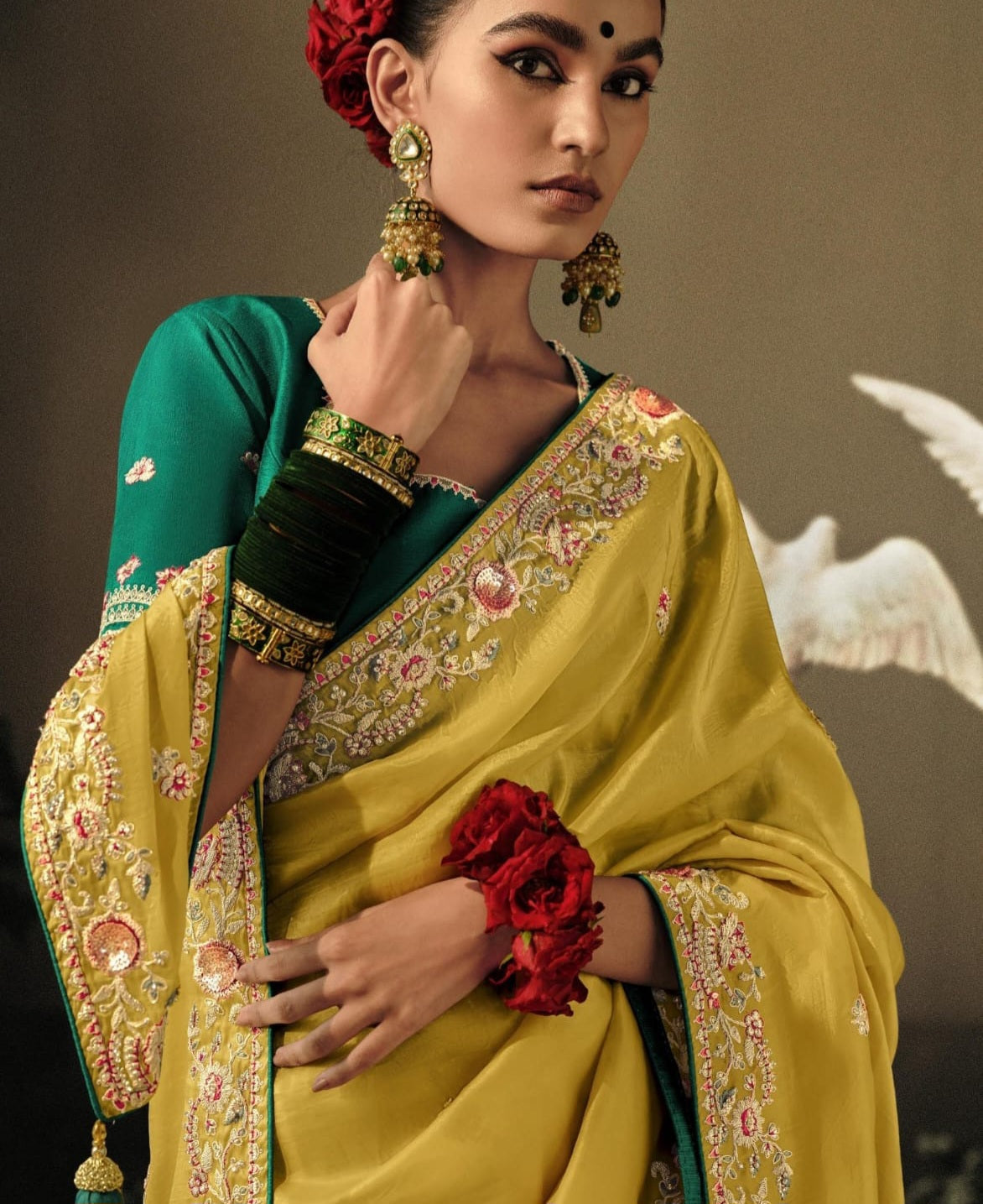 Designer silk sarees