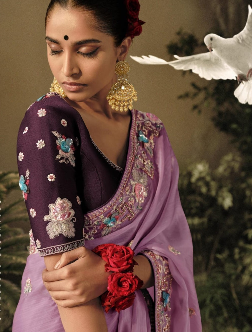 Designer silk sarees