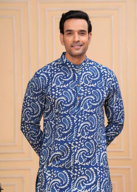 Pichwai Mens kurta, pichwai painting kurta for men, pichwai kurta for men