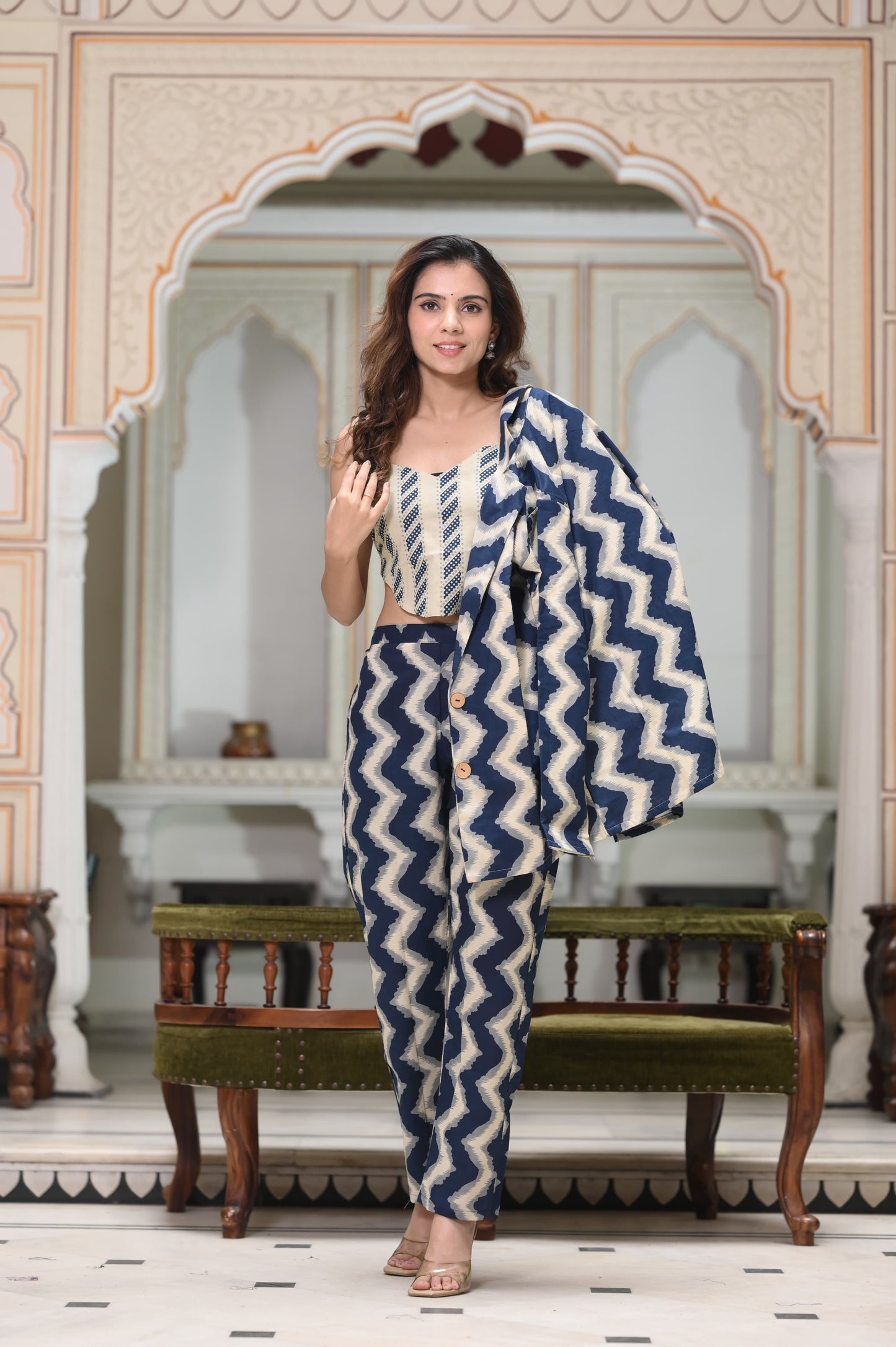 co ord sets women, linen co ord set, silk co ord set, coat set for women