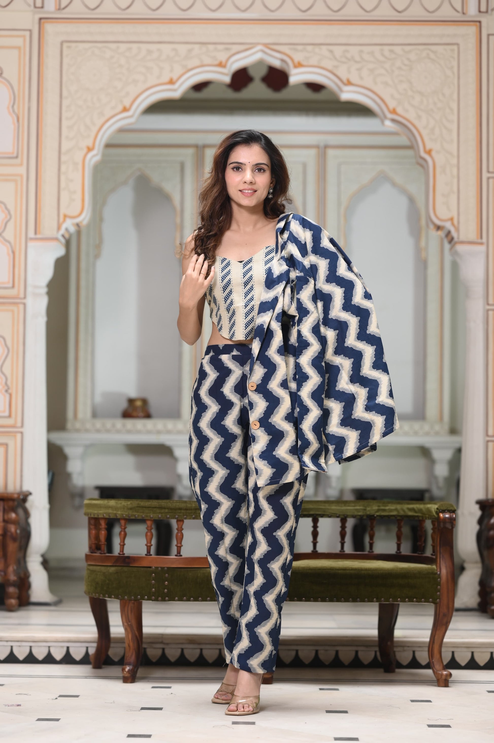 co ord sets women, linen co ord set, silk co ord set, coat set for women