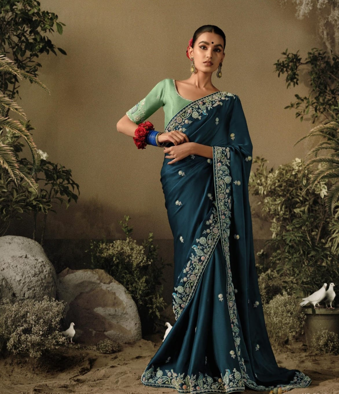 Designer silk sarees