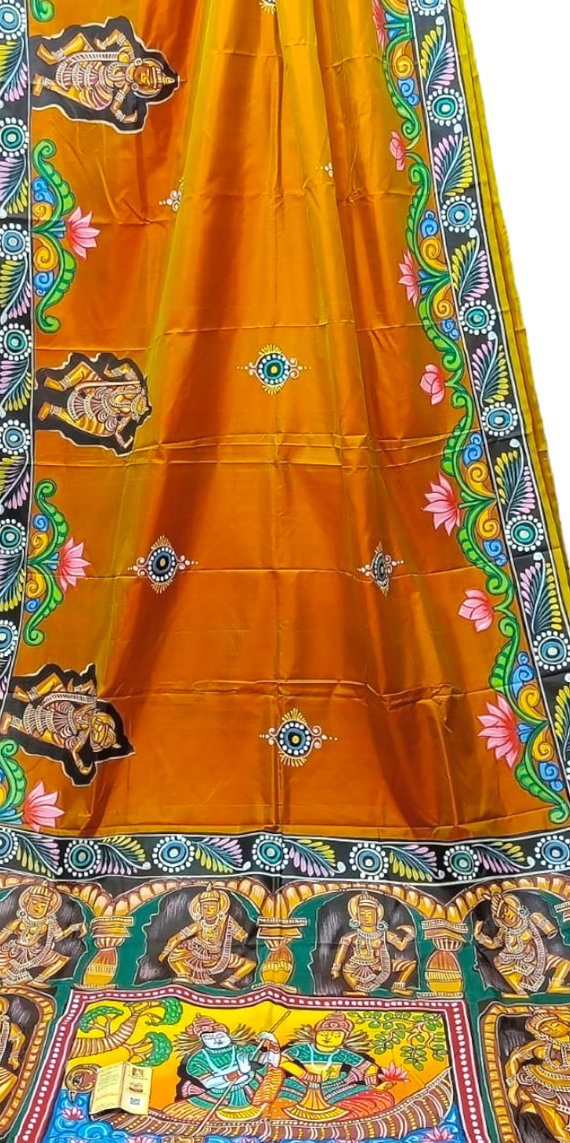 Mural Handpainted Silk