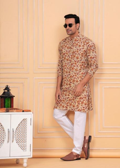 Pichwai Mens kurta, pichwai painting kurta for men, pichwai kurta for men