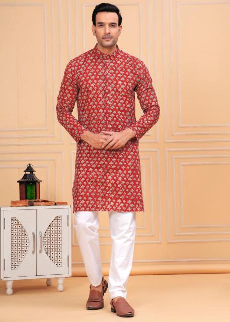 Pichwai Mens kurta, pichwai painting kurta for men, pichwai kurta for men