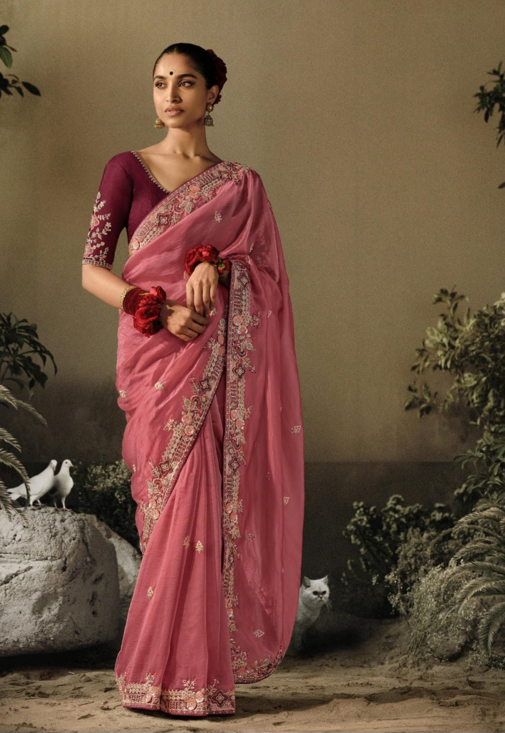 Designer silk sarees