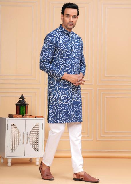 Pichwai Mens kurta, pichwai painting kurta for men, pichwai kurta for men