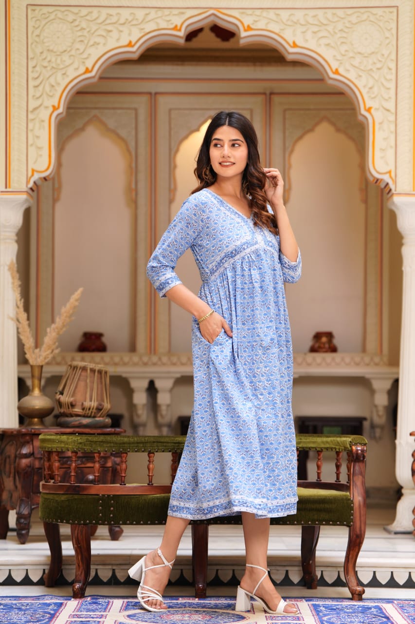 Mul Cotton dress, summer dress