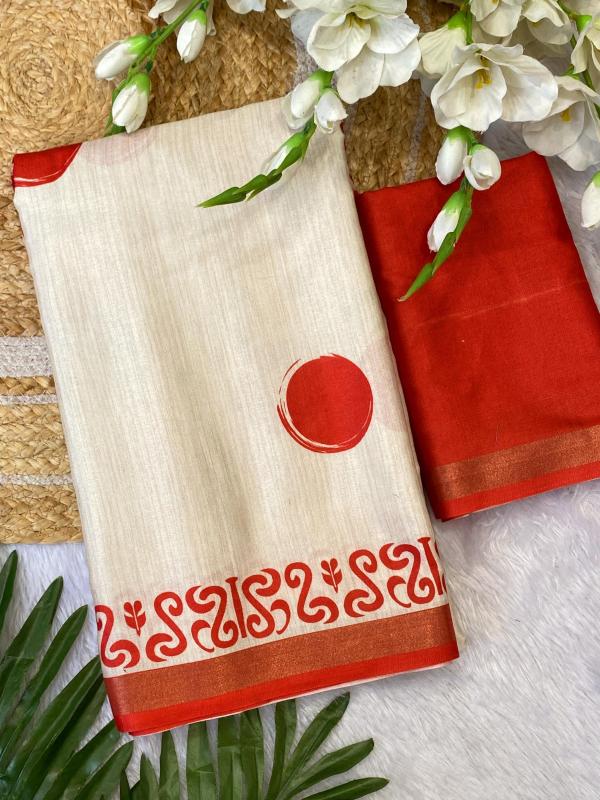 Durga doodle Concept Saree