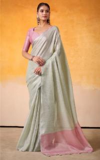 Sea green Silk Saree, sea green Tissue Silk saree, Durga puja Silk sarees, Handloom Tissue Silk saree, Sea green saree, Ranga Chakra Saree, Navratri Sarees, Tissue Sarees