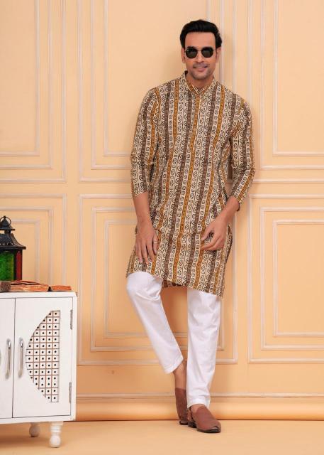 Pichwai Mens kurta, pichwai painting kurta for men, pichwai kurta for men