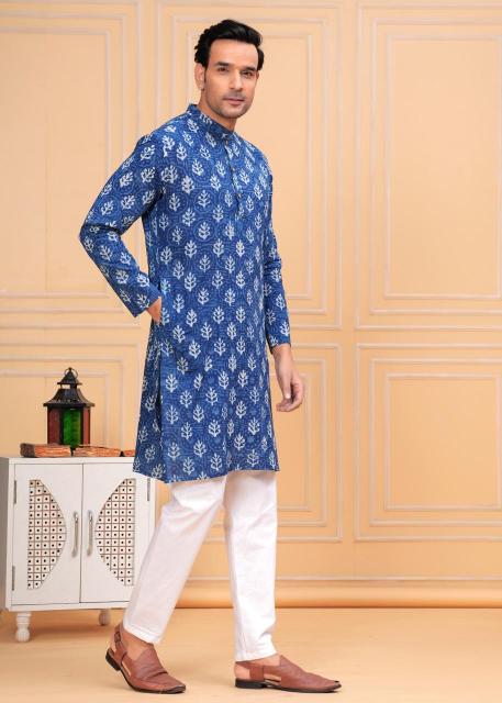 Pichwai Mens kurta, pichwai painting kurta for men, pichwai kurta for men