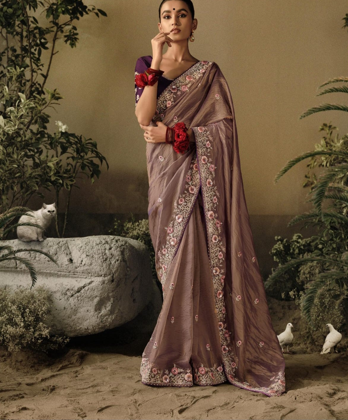 Designer silk sarees