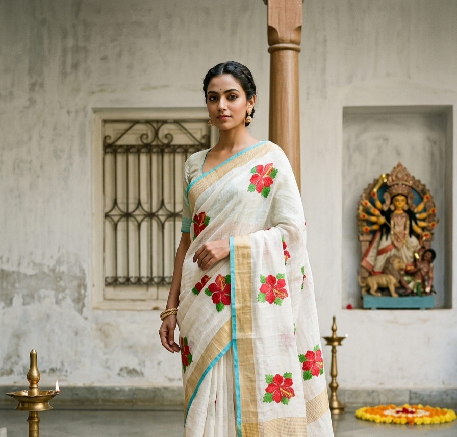 7 Must-Try Saree Looks for Durga Puja 2026