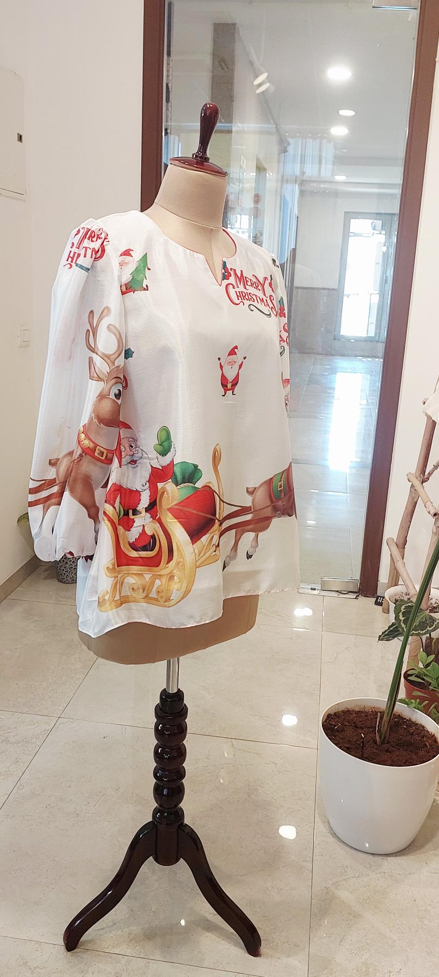 Christmas Tunic Top