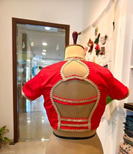 Gaye Holud Sindoor Box/ Kouto Blouse