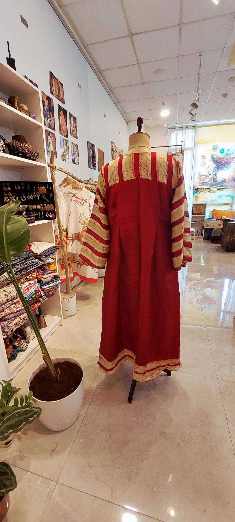 Muladhara Batik Silk Dress