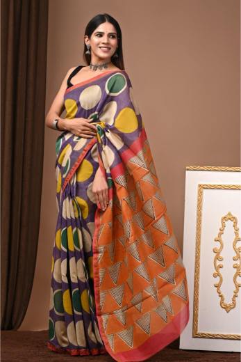 Chanderi Silk Saree