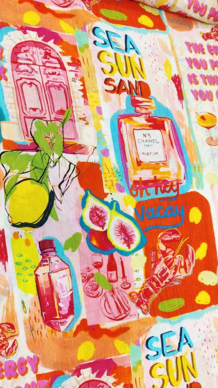 Vacay Resort Quirky Saree