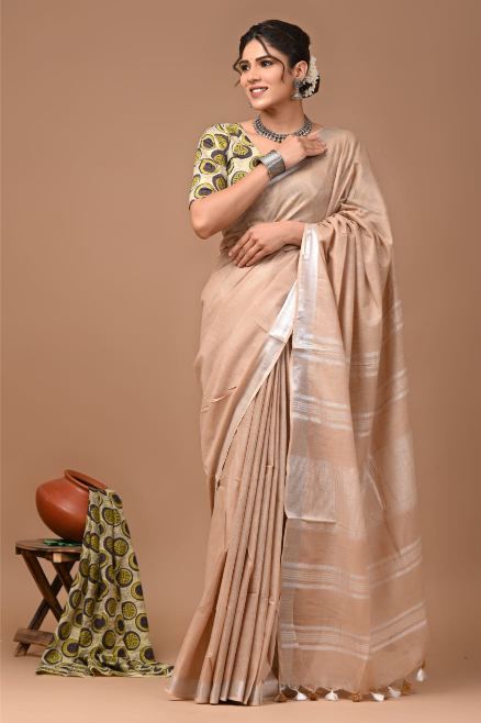 Mocha Saree