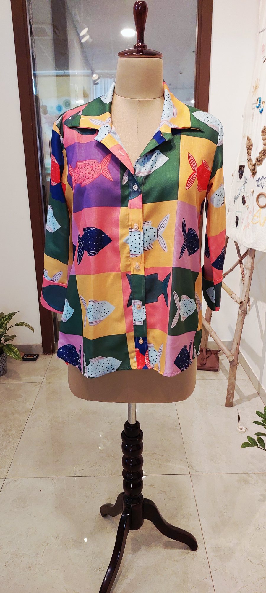 Oh Fish Quirky vacay Shirt