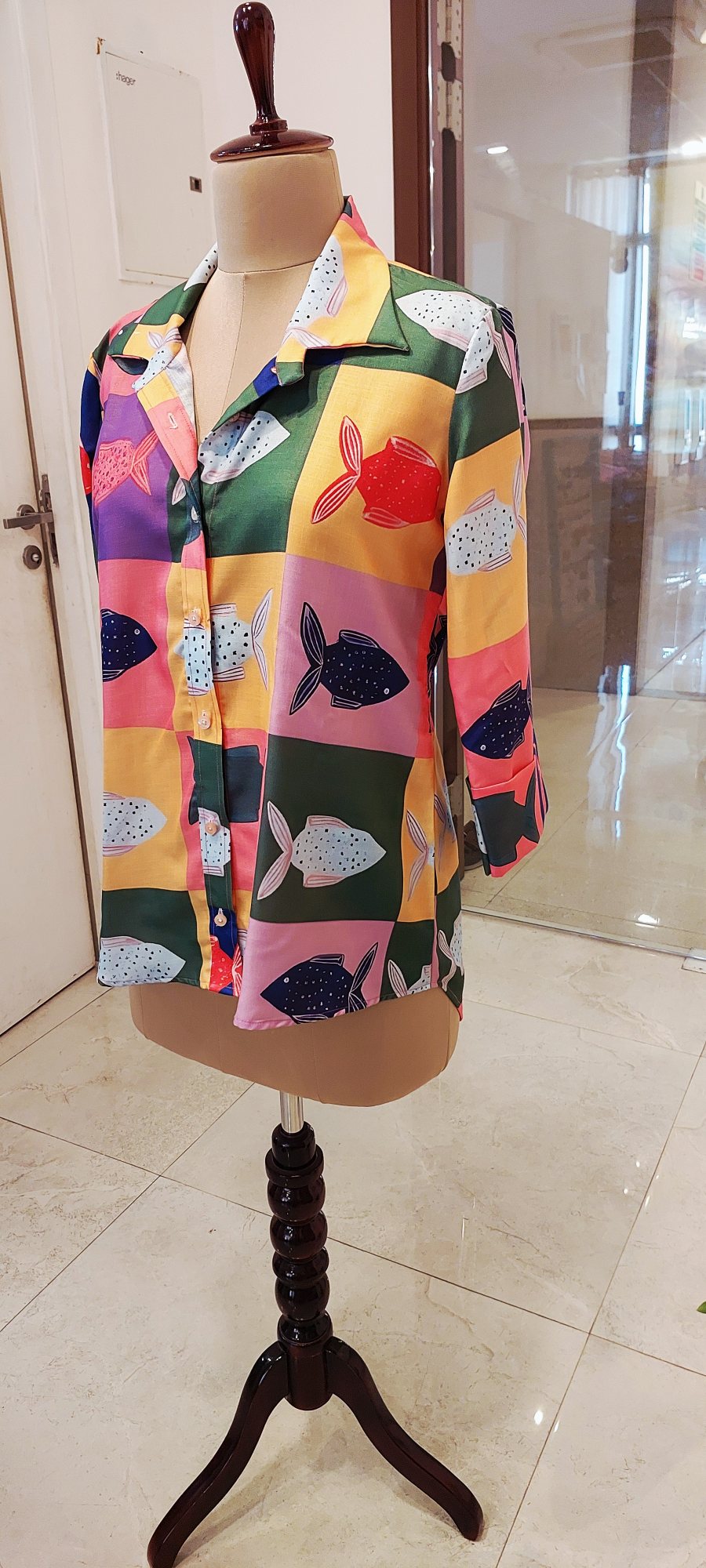Oh Fish Quirky vacay Shirt