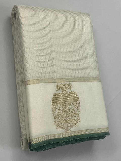 Gandaberunda Kanjeevaram Silk Saree