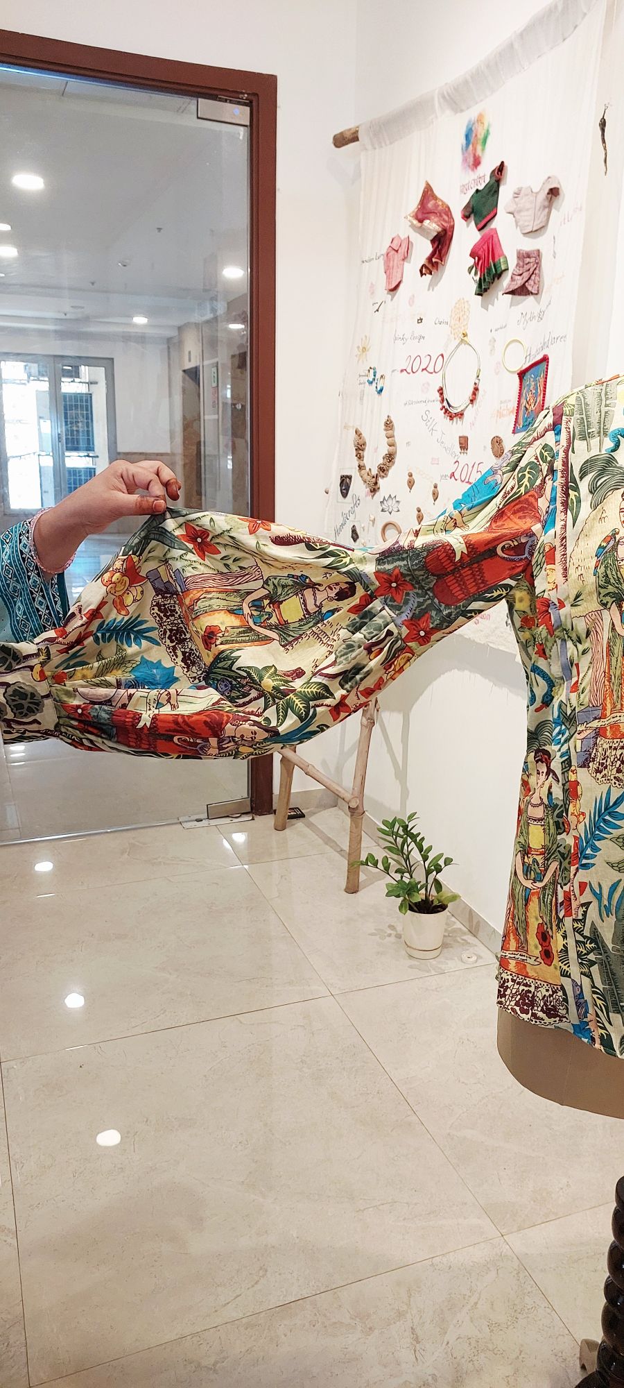 The Frida Wearable Art Cotton Shirt
