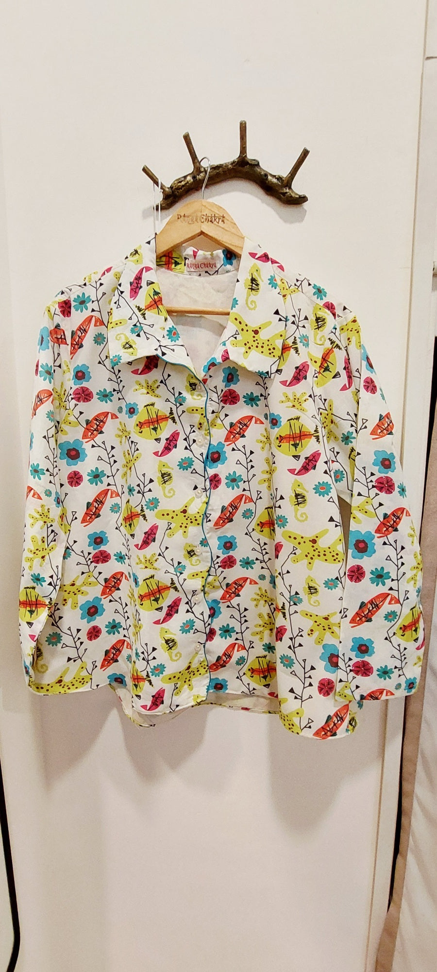 Dive Into the Deep Blue: Coastal Resort Shirt